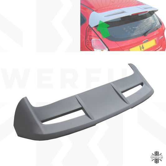 ST Style Rear Spoiler - Primer - for Ford Fiesta Mk 7