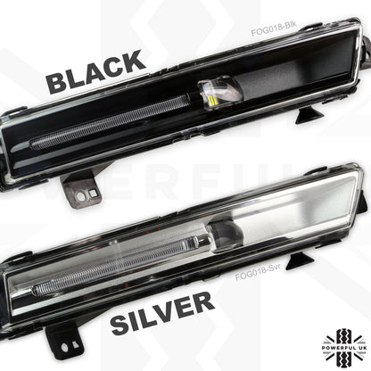 Black Front LED Fog Light for Range Rover Sport 2018 - RH