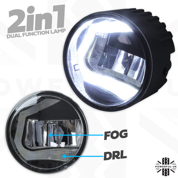 Pair LED Fog Light for BMW 3/4 Series 328i 330i 335i 430i Clear Len w Pair LED Fog Light for BMW 3/4 Series 328i 330i 335i 430i Clear Len w