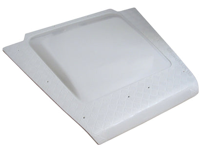 Puma Style Bonnet Conversion with chequer plate for Land Rover Defender