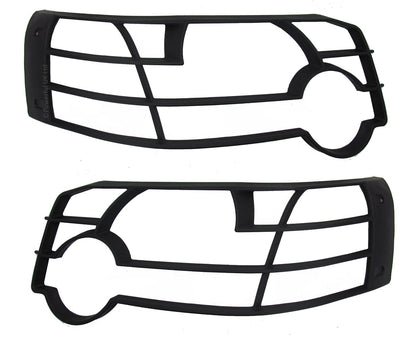 Front Light Guards - Black - for Land Rover Freelander 1 2005-07