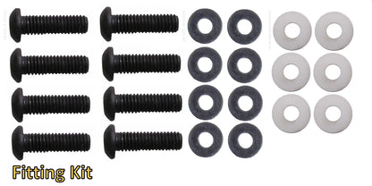 Rear Tailgate Upgrade Kit - Primer/Chrome - Genuine for Land Rover Freelander 2