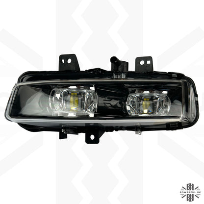 Front Bumper LED Fog Light in Black for Range Rover Evoque - Left