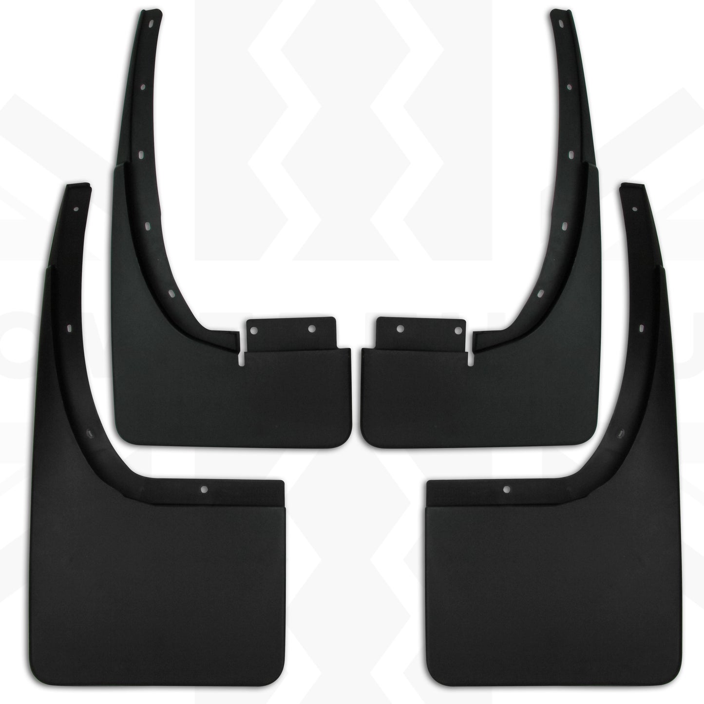 Mudflap Set (4pc) - Front & Rear - Ford Ranger 2012-on