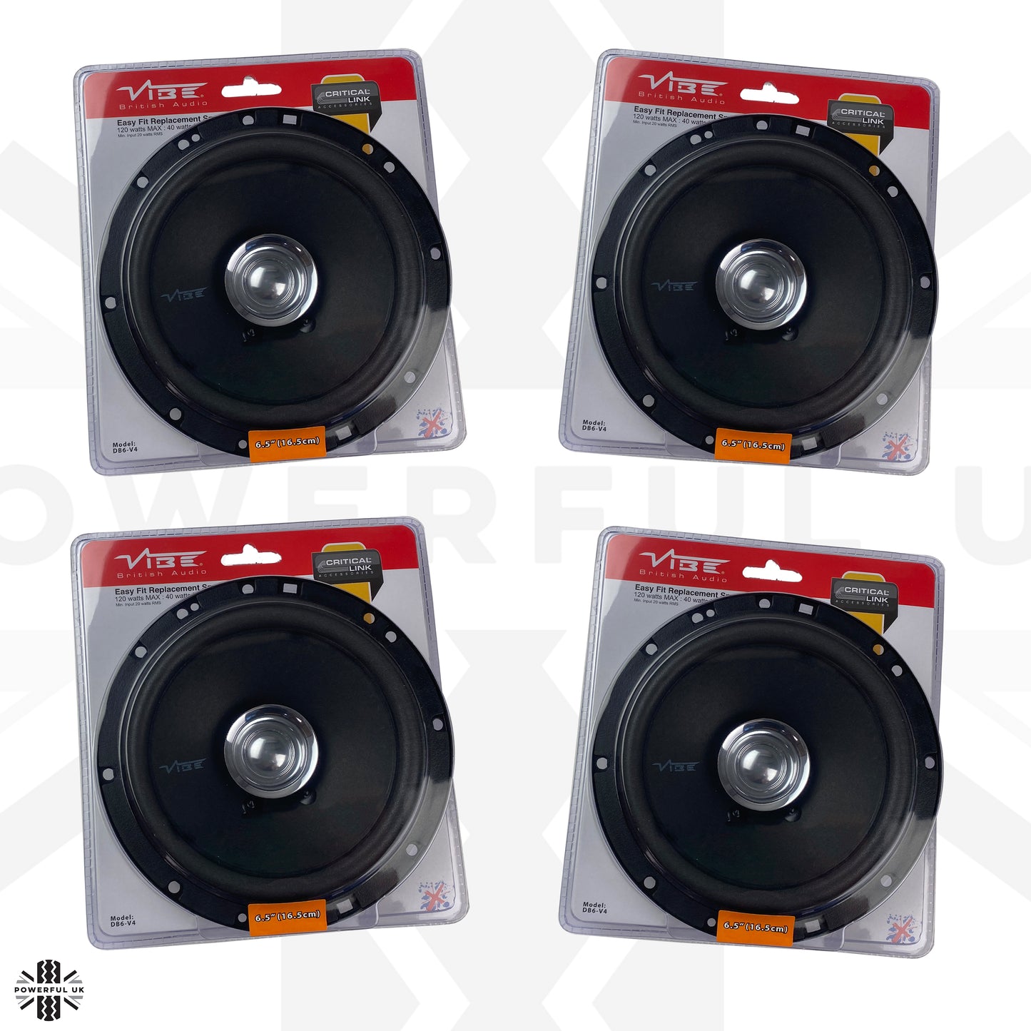 Speaker Upgrade Kit  - Set of 4 for Land Rover Freelander 1