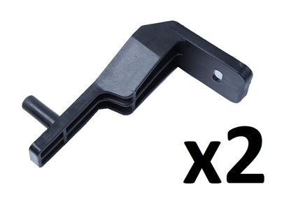 Radiator Support Plastic Brackets for Land Rover Freelander 2 - Petrol (Pair)