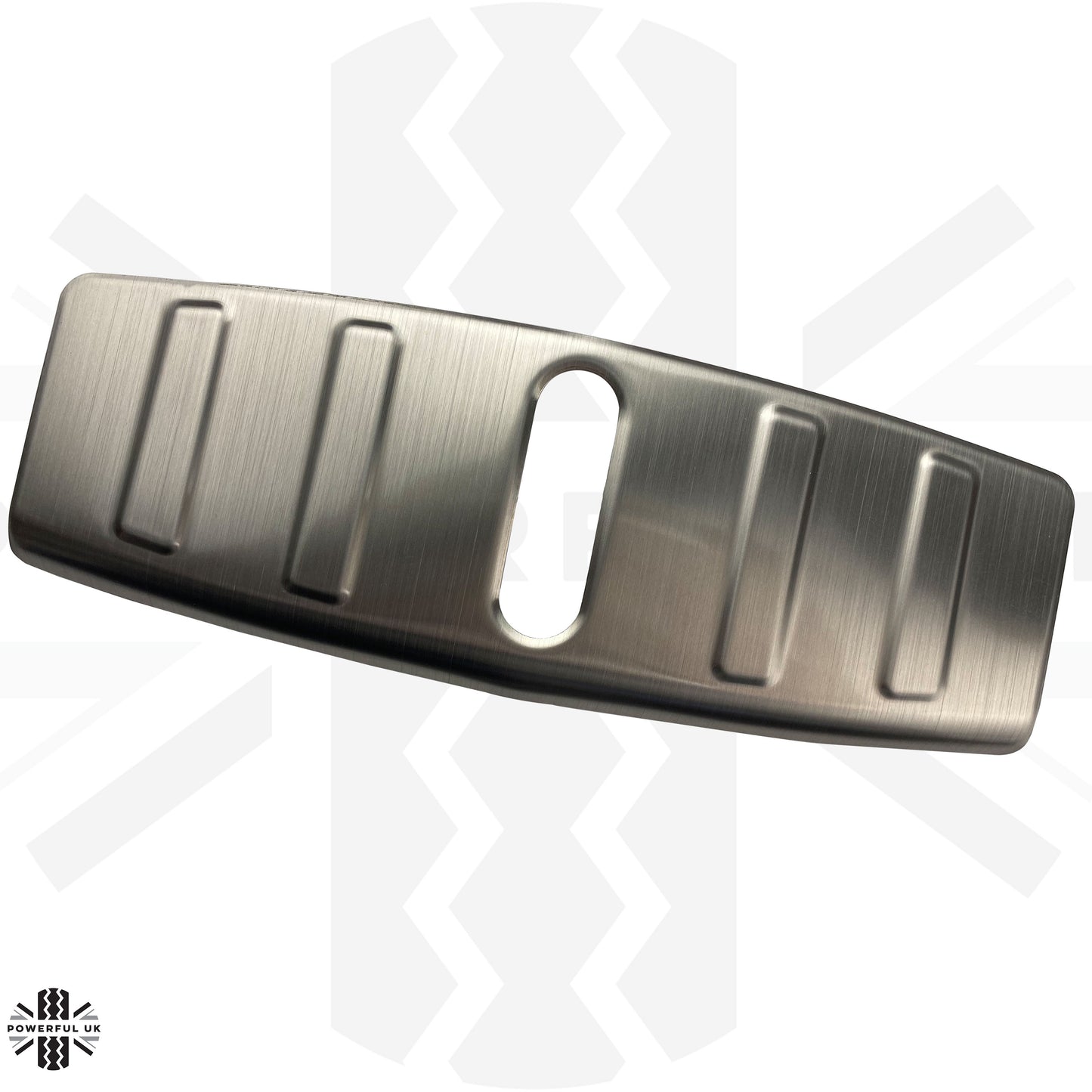 Brushed Stainless Steel Front Trunk Lock Cover for Tesla Model 3