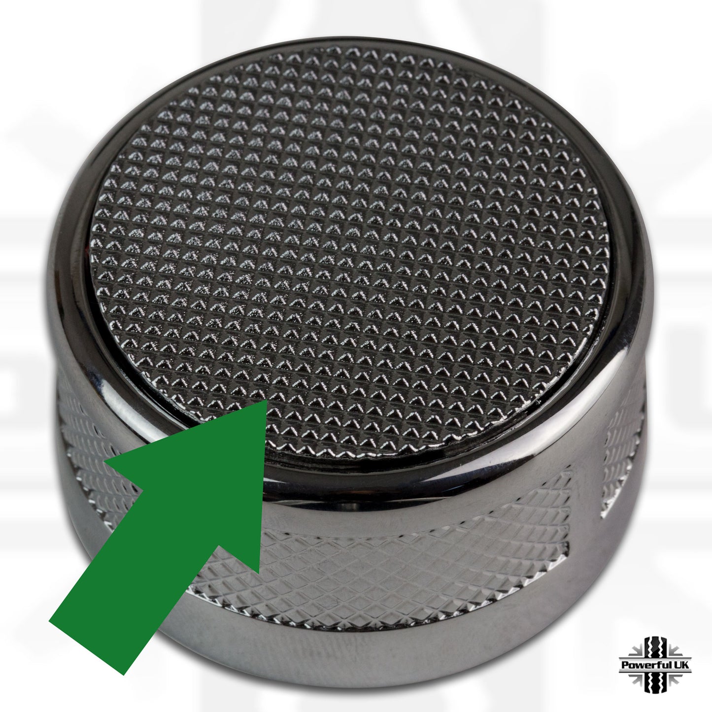 Gear Selector Topper - Knurled Finish - for Range Rover L322 2010