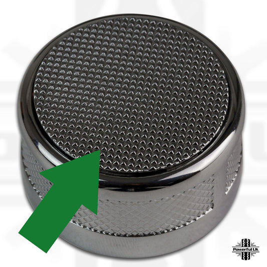 Gear Selector Topper - Knurled Finish - for Range Rover L322 2010