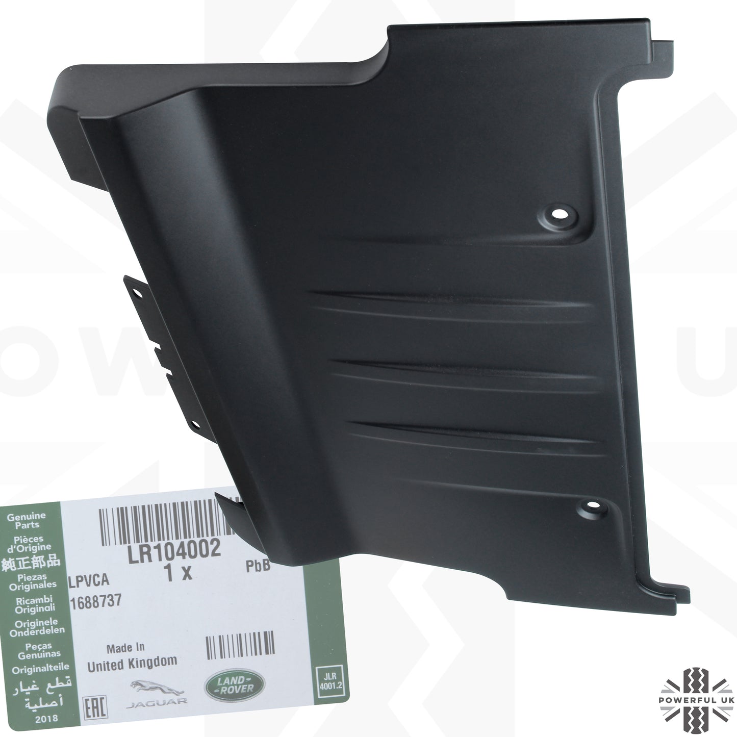 Rear Undertray for Range Rover L405 2018-21 - Genuine