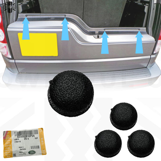Genuine Interior Tailgate Screw Caps for Land Rover Discovery 3 / 4 - 4pcs