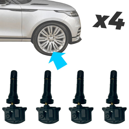 Tyre Pressure Monitoring System (TPMS) Sensors x4 for Range Rover L460 - OE