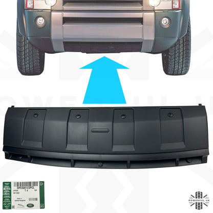 Genuine Front Tow Eye Cover with clips for Land Rover Discovery 3