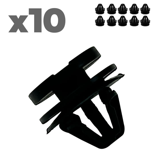 x10 Lower Door Moulding Plastic Trim Clips for Range Rover Sport L320