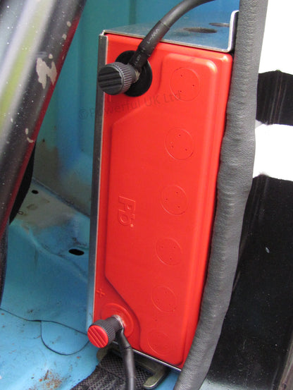 Battery Terminal Connectors Pair - M6 Bolt Type