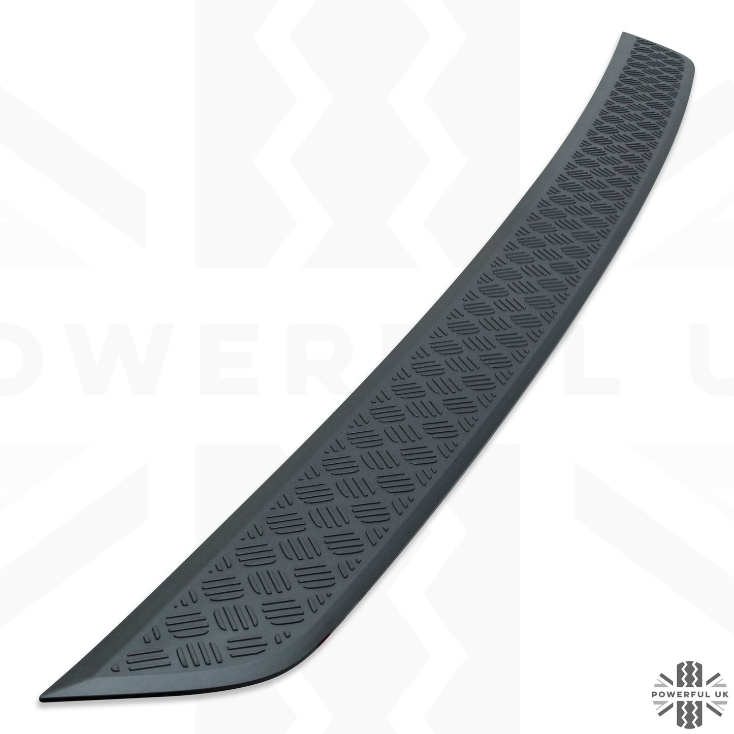 Rear Bumper Strip Chequer Plate (genuine) - for Land Rover Defender L663