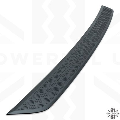 Rear Bumper Strip Chequer Plate (genuine) - for Land Rover Defender L663