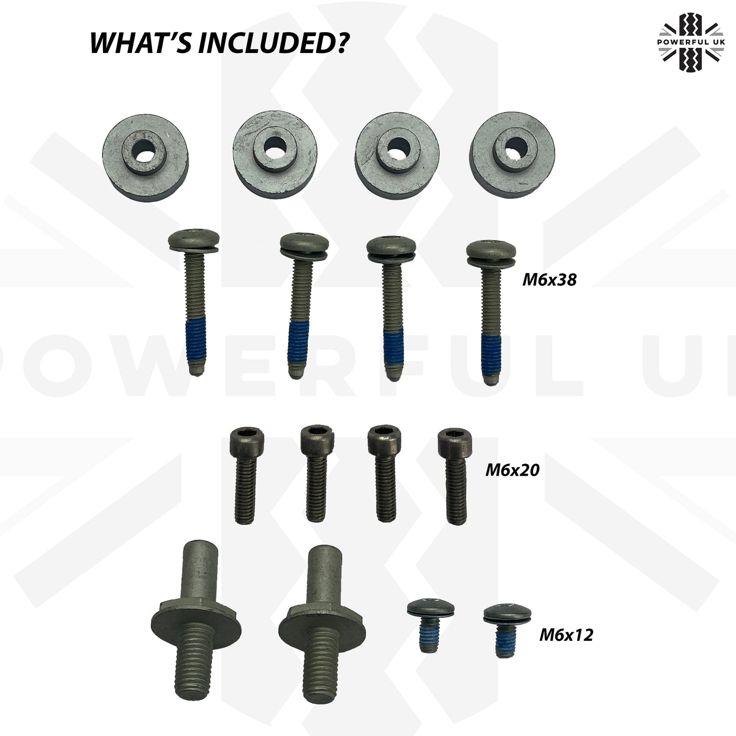 Aftermarket Fitting Kit for Land Rover Freelander 2 Roof Rails