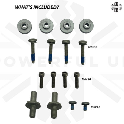 Aftermarket Fitting Kit for Land Rover Freelander 2 Roof Rails