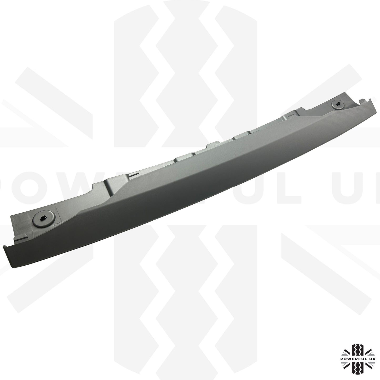 Front Tow Eye Cover in Silver for Land Rover Discovery 4 Facelift 2014-16 - Genuine