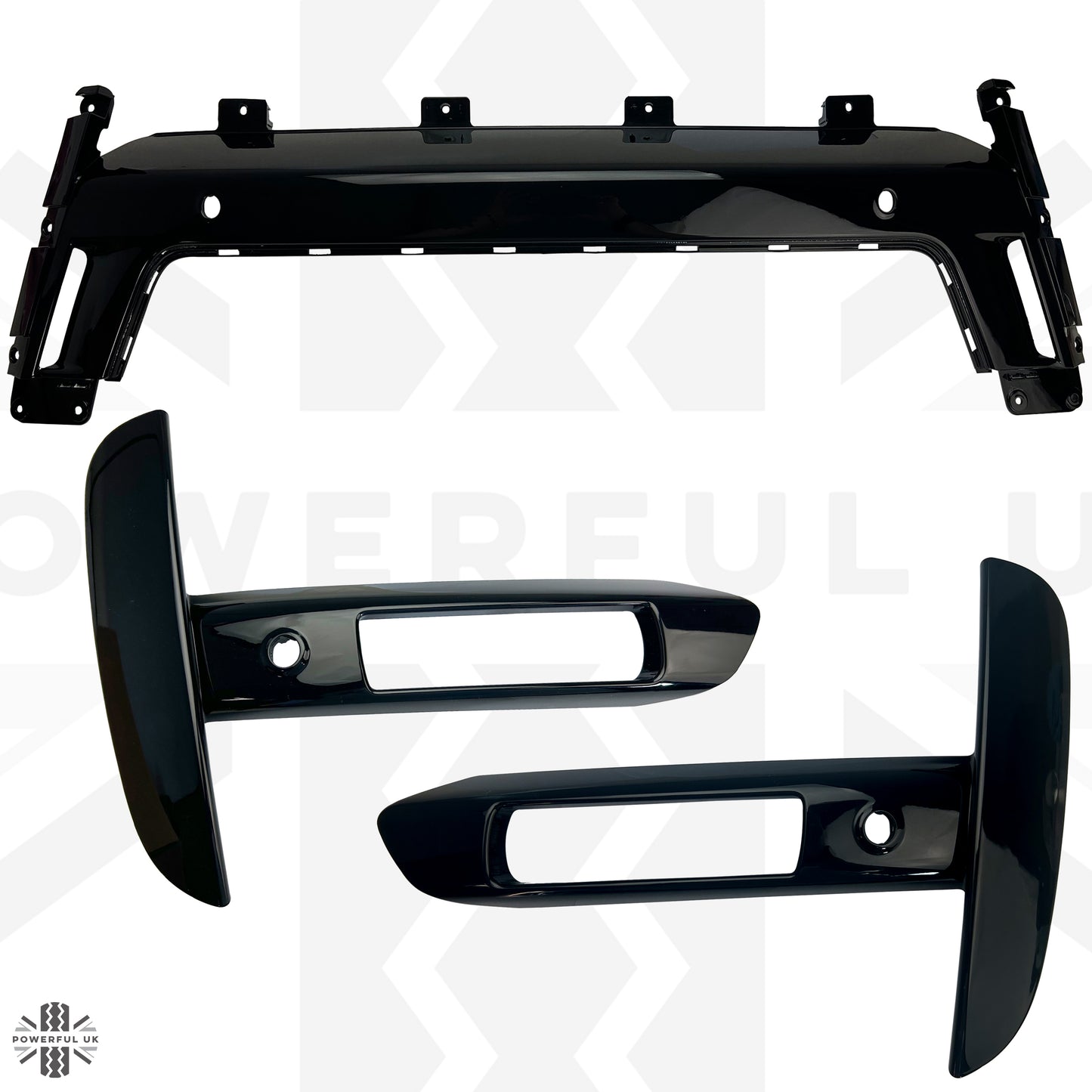 Genuine SVO Front Bumper Trim Surround & Fog Bezel kit for Range Rover L405 SVO