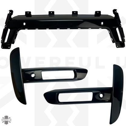 Genuine SVO Front Bumper Trim Surround & Fog Bezel kit for Range Rover L405 SVO