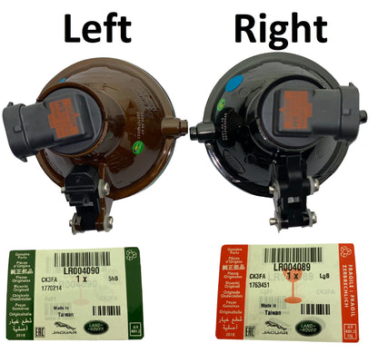 Spot Light Kit Pair for Land Rover Defender SVX front grille - Genuine