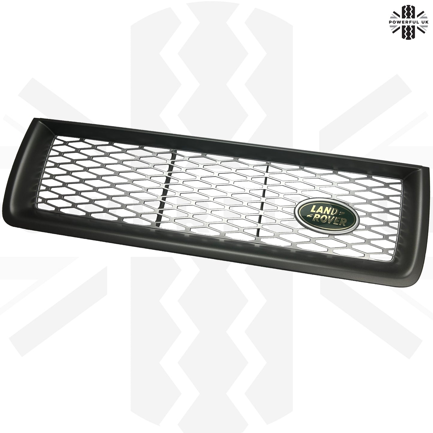 Genuine 'HST' Front Grille in Grey & Silver for Land Rover Freelander 2 (06-10)