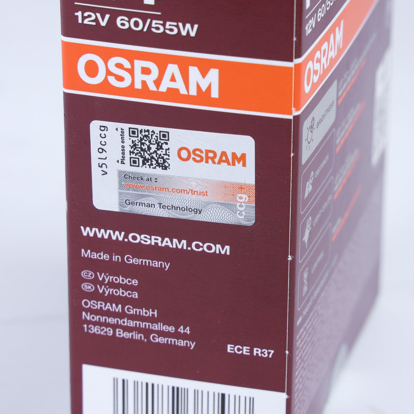 OSRAM H4 high Power " Night Breaker LASER" Bulbs (Pair) for Land Rover Defender