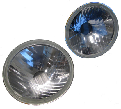 Full Headlight H4 Halogen Crystal RHD upgrade kit for Land Rover Defender