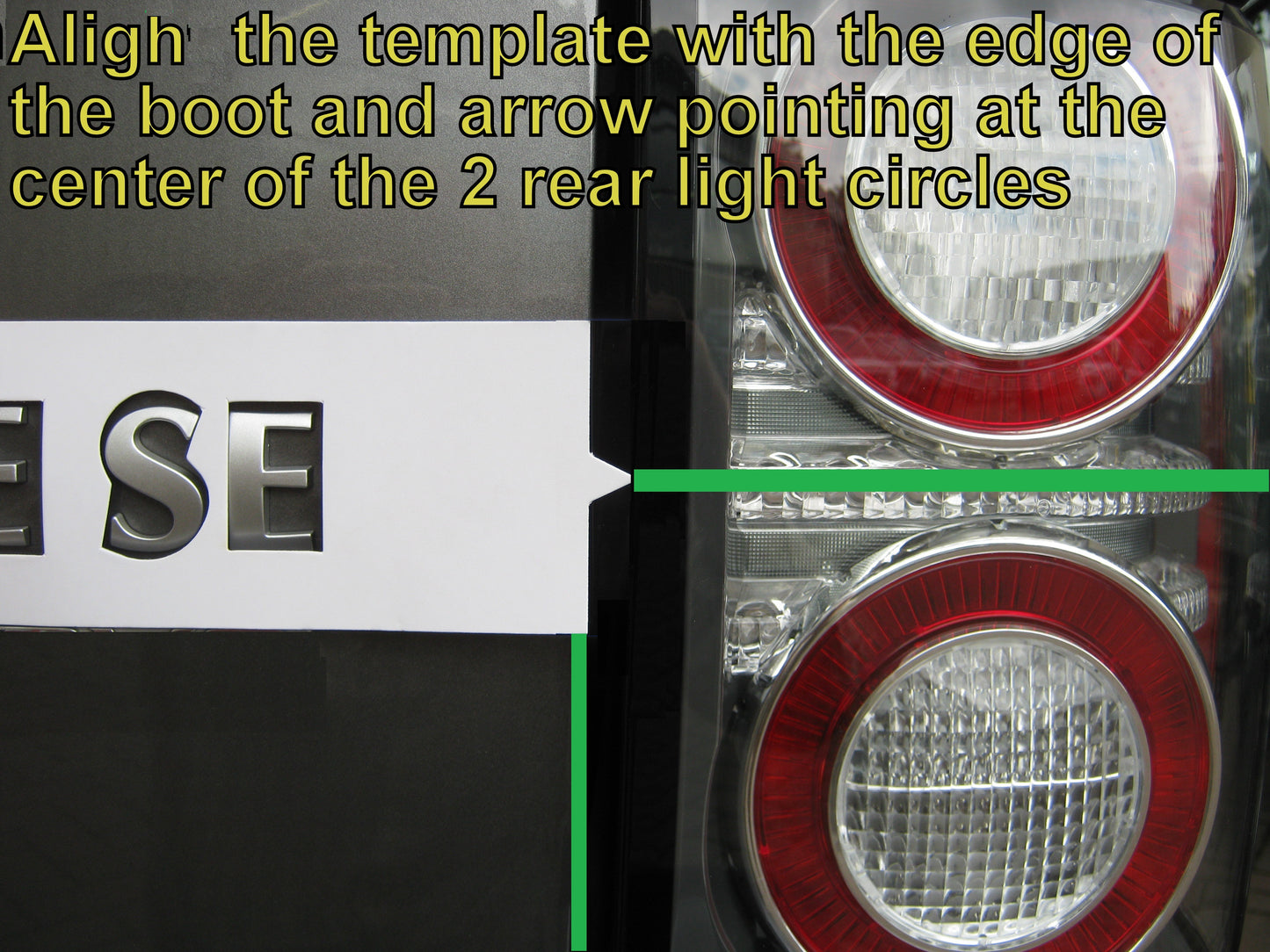 "SE" Lettering - Brunel Grey (Genuine) for Range Rover L322