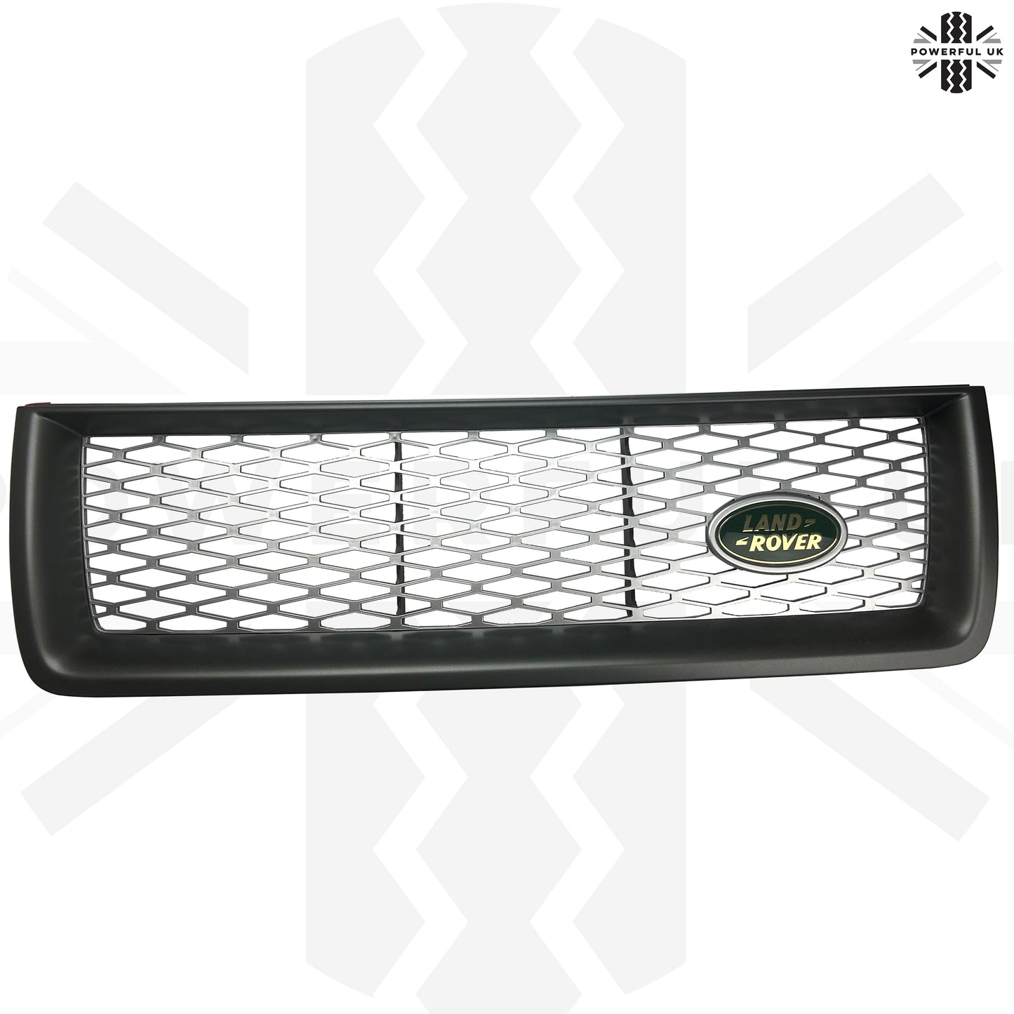 Genuine 'HST' Front Grille in Grey & Silver for Land Rover Freelander 2 (06-10)