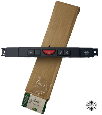 Genuine Hazard Warning Switch Panel for Range Rover Sport L320