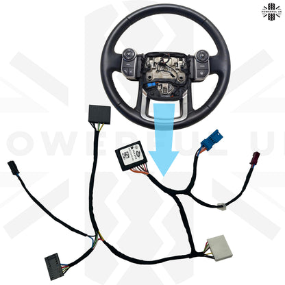 Genuine Heated Steering Wheel Module Loom for Range Rover Sport L494