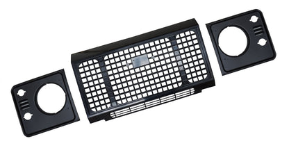 Heritage Style Grille Kit (3pc) - unpainted - for Land Rover Defender