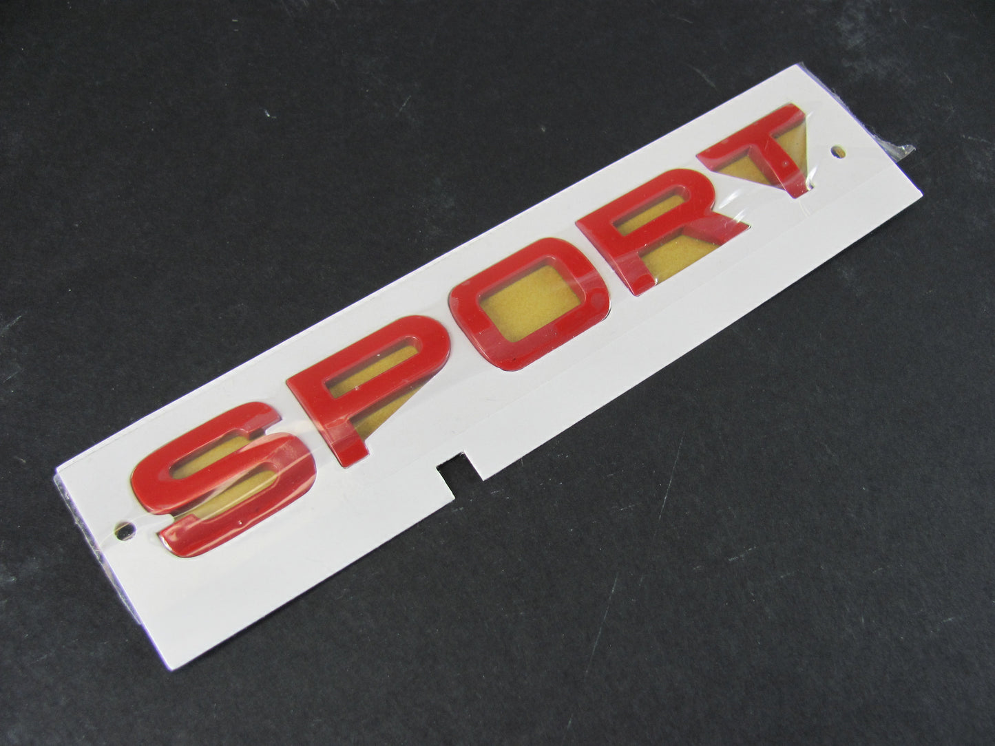 Red Tailgate Lettering - SPORT - for Range Rover Sport