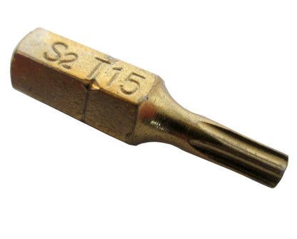 Torx T15 Screwdriver Bit - 2 PK (Standard Type)