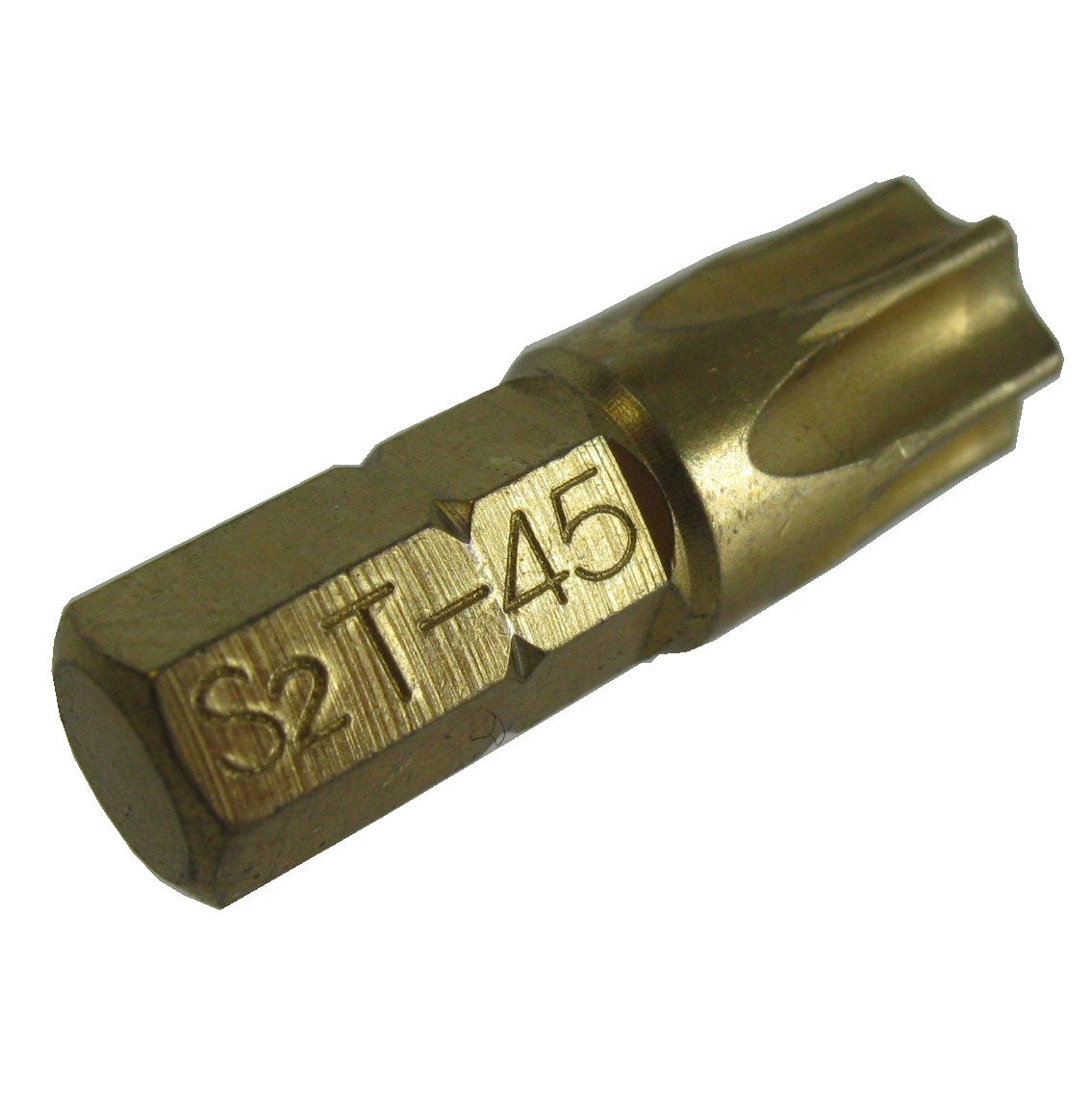 Torx T45 / TX45 Star Pin Screwdriver Security Bit - 2 PK (Star & Pin)