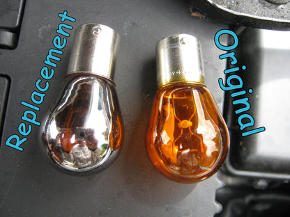 Isuzu DMax Rodeo Indicator bulbs for headlight -Chrome