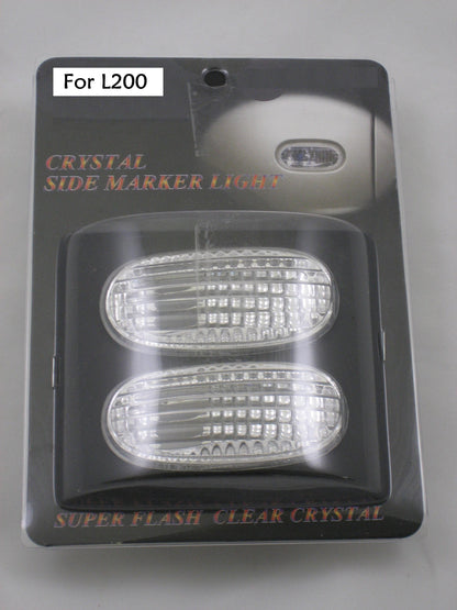 Crystal Clear Side Repeaters for Mitsubishi L200 (Pair)