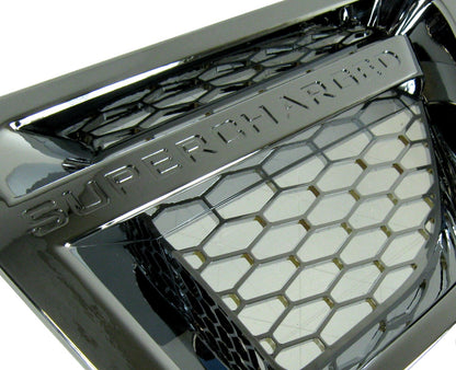 Side Vents SUPERCHARGED Style - Full Chrome for Range Rover Sport