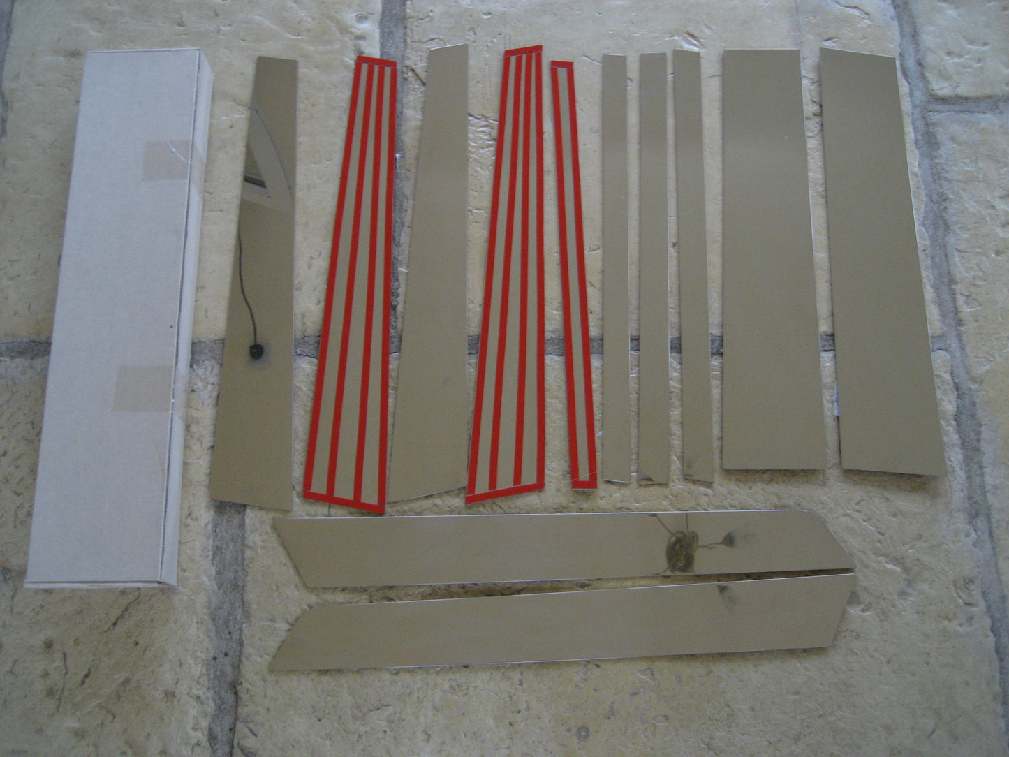 Chrome B Pillar Covers for Range Rover L322 (2002-05)