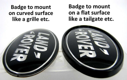 Genuine Front Grille Badge - Green & Silver - for Land Rover Discovery Sport