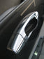 Door Handle Covers for Land Rover Freelander 2 fitted with 2 pc Handles  - Chrome