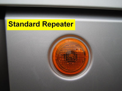 Side Repeaters for Range Rover L322  (pair) - Clear Crystal