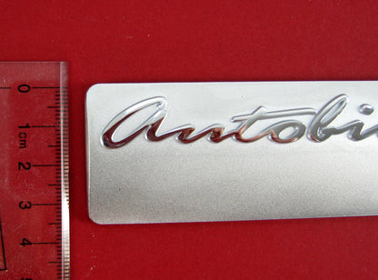 "AUTOBIOGRAPHY SPORT" rear tailgate badge for Range Rover L320 2010 - Genuine