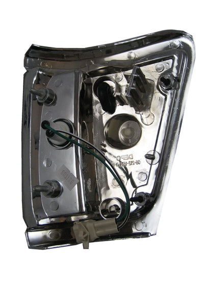 Toyota Hilux Mk3 Clear Front Side Light with Chrome Surround - RH
