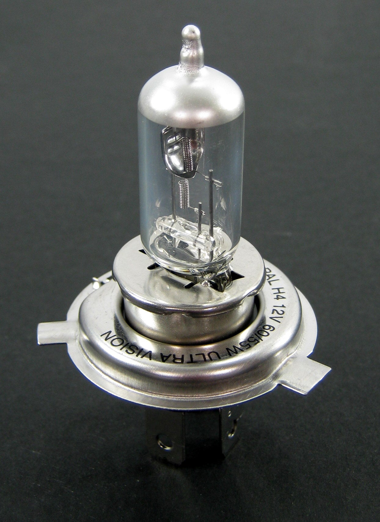 H4 Halogen Headlight Bulbs - 60W/55W Ultra-White - PAIR for Toyota Hilux M4 & M5