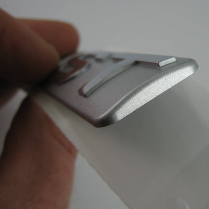 "HST" Badge for Range Rover Sport - Genuine - Silver / Chrome