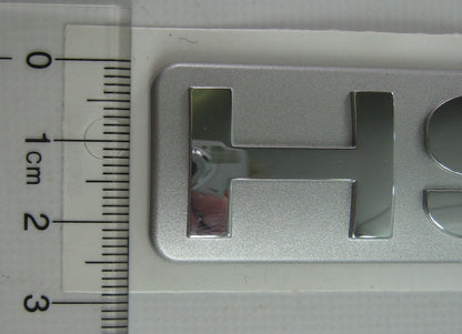 "HST" Badge for Range Rover Sport - Genuine - Silver / Chrome